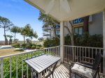 1st Floor Balcony Overlooks Pool and Ocean at 1H Beachwood Place